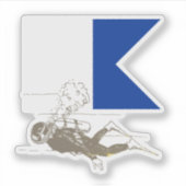 Diver Down Sticker (Voorkant)