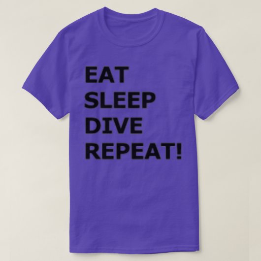 Diver Life 1 T-shirt (Design voorkant)