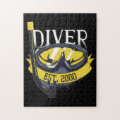 Diver Life Scuba Diving Legpuzzel (Verticaal)