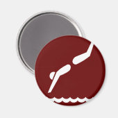 Diver Magneet (Voorkant / Achterkant)