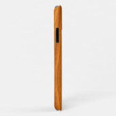 Diver met haaien op Teak Veneer Style Case-Mate iPhone Case (Achterkant/rechts)