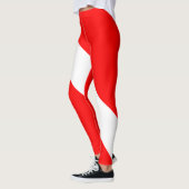 Diver naar beneden duikende vlag leggings (Links)