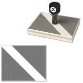 Diver naar beneden duikende vlag rubberstempel (Gestempeld)