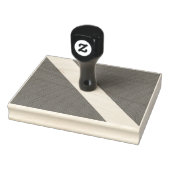 Diver naar beneden duikende vlag rubberstempel (Stempel)