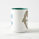 Diver neer Hongaarse haai Mok (Midden)