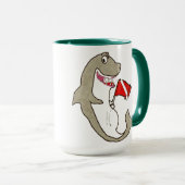 Diver neer Hongaarse haai Mok (Voorkant rechts)