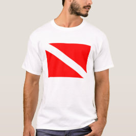 Diver onder vlag T-Shirt