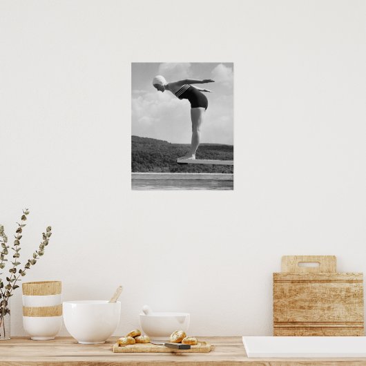Diver Poster (Keuken)