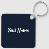 Diver retro Scuba Diving School  Ocean Sleutelhanger (Achterkant)