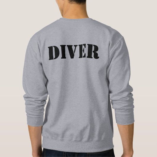 Diver sweatshirt (Achterkant)