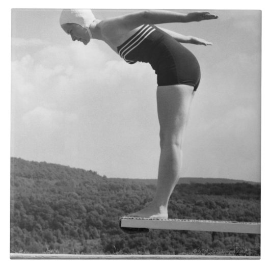 Diver Tegeltje (Voorkant)