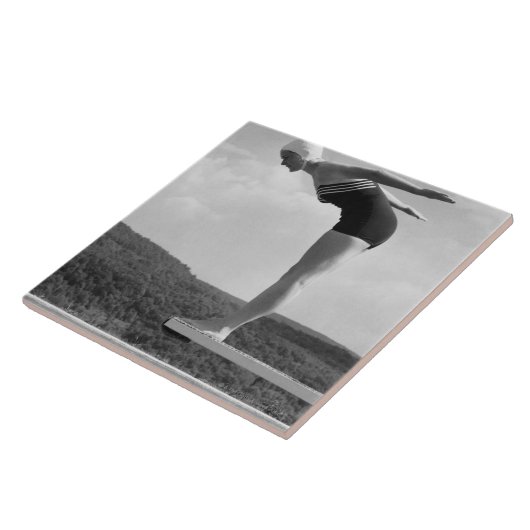 Diver Tegeltje (Zijkant)