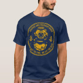 Diver voor berging en herstel t-shirt (Voorkant)