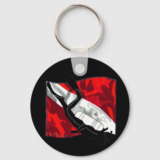 DiverDown-Collectie Sleutelhanger (Voorkant)