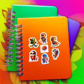 Divergee Character Sticker Blad 3