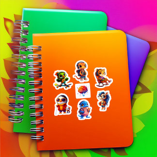 Divergee Character Sticker Blad 3