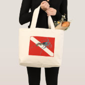 Divers Den Special Collectie Grote Tote Bag (Voorkant (product))