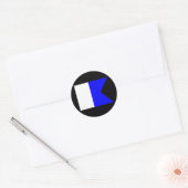 Divers Den Special Collectie Ronde Sticker (Envelop)