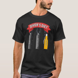 Diver's Diet Air Nitrox Beer Dive Air Nit T-shirt