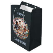 Divers Educatief Patriottisch Dag van de Arbeid Te Medium Cadeauzakje (Achterkant Gekanteld)