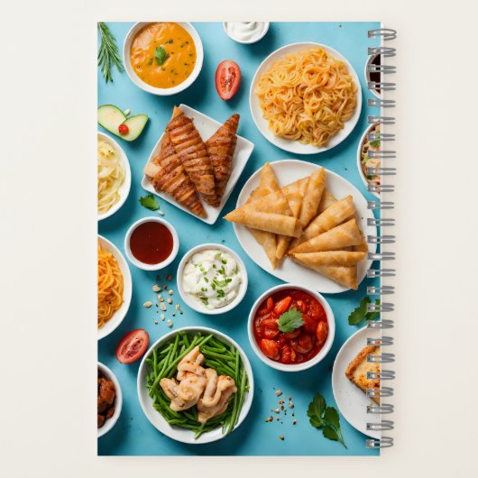 Divers voedsel notitieboek (Achterkant)