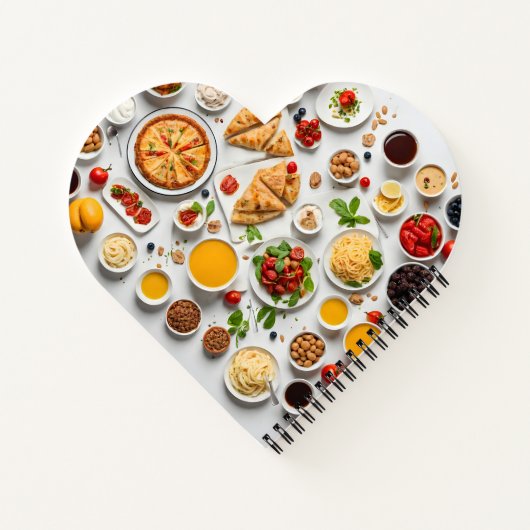 Divers voedsel notitieboek (Achterkant)