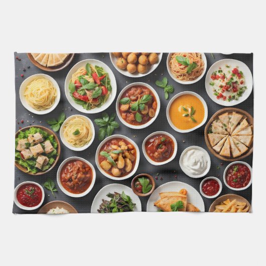 Divers voedsel theedoek (Horizontaal)