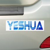 Divers Yeshua Effet eau TIF Bumpersticker (Op auto)