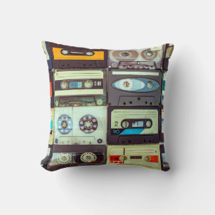 Diverse audiocassettes kussen