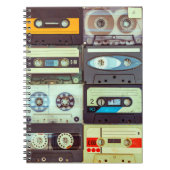 Diverse  audiocassettes notitieboek (Voorkant)