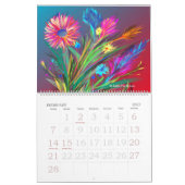 Diverse bloemen van Julie Richman Kalender (Feb 2027)