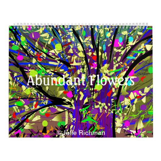 Diverse bloemen van Julie Richman Kalender (Hoes)