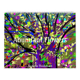 Diverse bloemen van Julie Richman Kalender