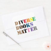 Diverse boeken zijn belangrijk voor Stickers (Envelop)