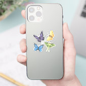 Diverse Butterfly Vinyl Stickers (Telefoon)