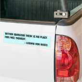 Diverse Citaat 3 Bumpersticker (Op Truck)