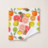 Diverse citrusvruchten bad handdoek (Wasdoekje)