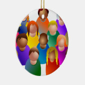 Diverse Community Keramisch Ornament (Rechts)