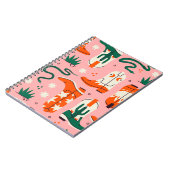 Diverse cowboylaarzen patroon notitieboek (Linkerzijde)