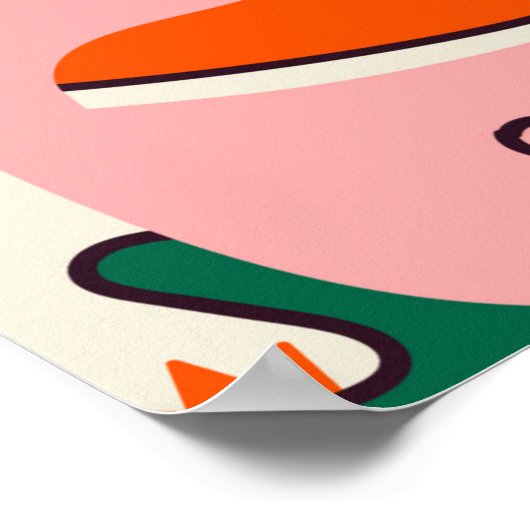 Diverse cowboylaarzen patroon poster (Hoek)