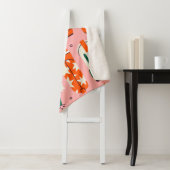 Diverse cowboylaarzen patroon sherpa deken (In situ)