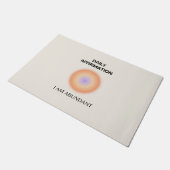 Diverse dagelijkse bevingen Positief Spiritueel Deurmat (Schuin)