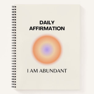 Diverse dagelijkse bevingen Positief Spiritueel Notitieboek