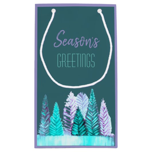 Diverse dennenzak klein cadeauzakje (Achterkant)