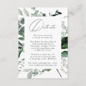 Diverse details van het Grieks huwelijk Informatiekaartje (Voorkant)