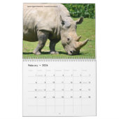 Diverse dieren 12-maandkalender kalender (Feb 2026)