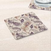 Diverse doezelpatronen kartonnen onderzetters (Schuin)