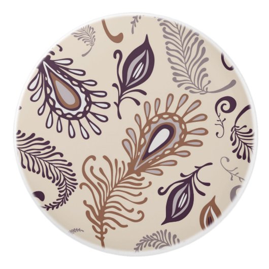 Diverse doezelpatronen keramische knop (Voorkant)