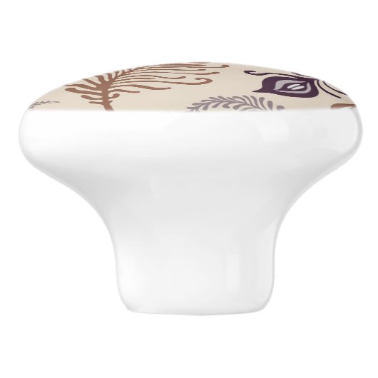 Diverse doezelpatronen keramische knop (Zijkant)