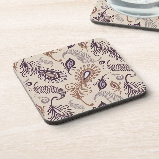 Diverse doezelpatronen onderzetter (Linkerzijde)